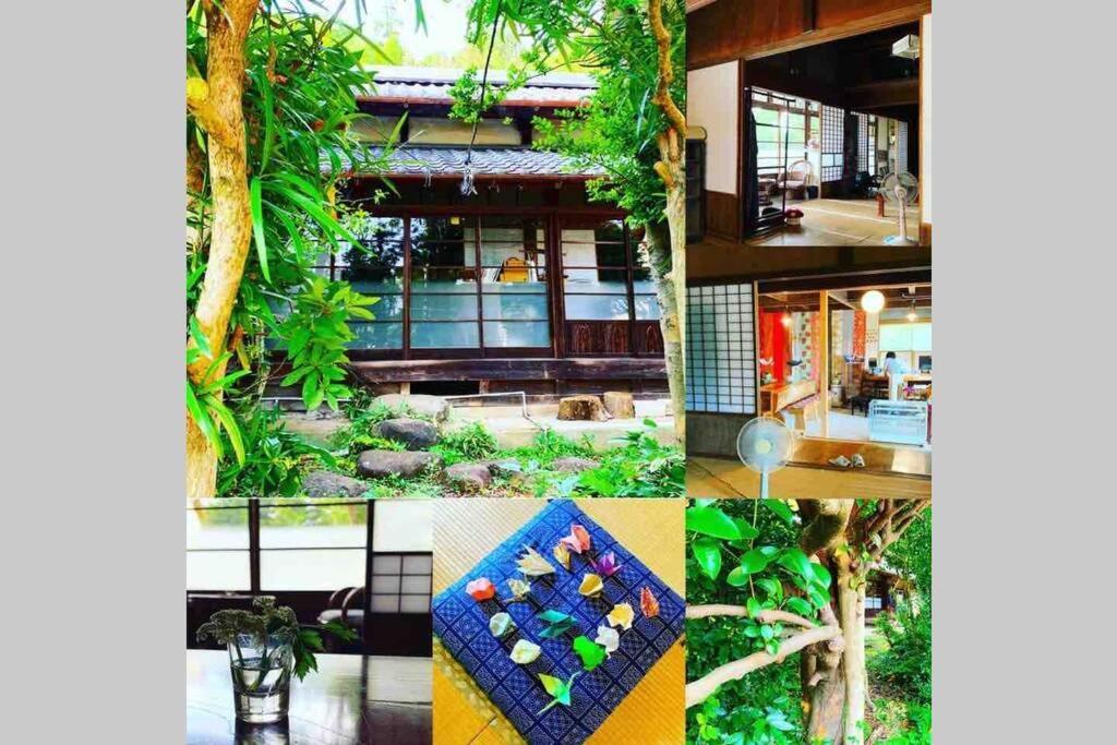 ゲストハウス+カフェわ　１日１組限定！ 築１００年の農家の古民家で宿泊体験、薪でお風呂沸かせます。焚き火もできます。 Kannami Ngoại thất bức ảnh