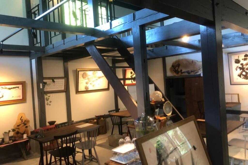 ゲストハウス+カフェわ　１日１組限定！ 築１００年の農家の古民家で宿泊体験、薪でお風呂沸かせます。焚き火もできます。 Kannami Ngoại thất bức ảnh