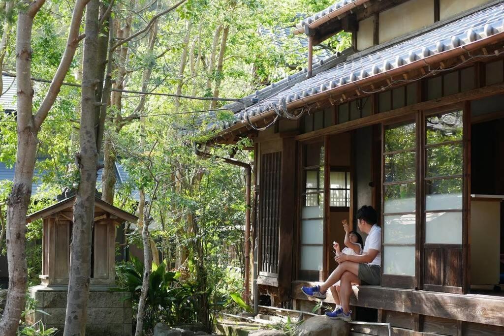 ゲストハウス+カフェわ　１日１組限定！ 築１００年の農家の古民家で宿泊体験、薪でお風呂沸かせます。焚き火もできます。 Kannami Ngoại thất bức ảnh