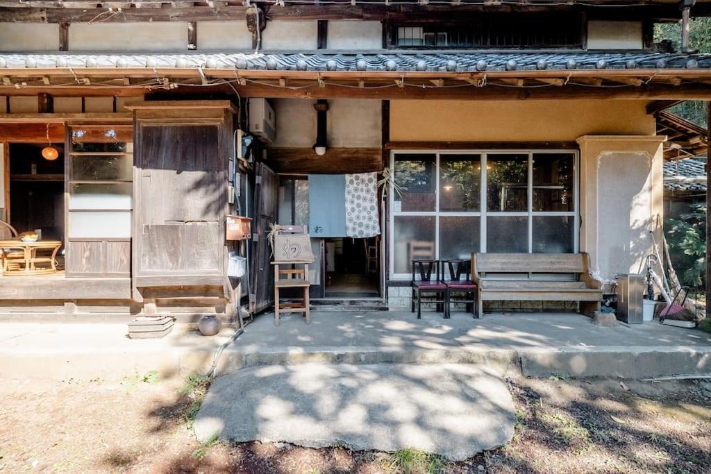 ゲストハウス+カフェわ　１日１組限定！ 築１００年の農家の古民家で宿泊体験、薪でお風呂沸かせます。焚き火もできます。 Kannami Ngoại thất bức ảnh